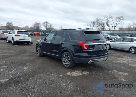 2016 Ford Explorer Platinum from USA, damaged, VIN 1FM5K8HT3GGB38741